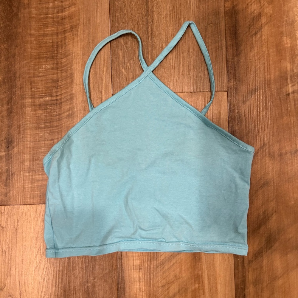 H&M Halter Neck Cropped Top